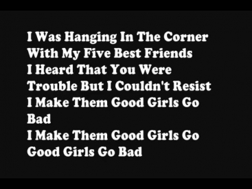 Cobra Starship ft. Leighton Meester - Good Girls Go Bad (Official Lyrics)