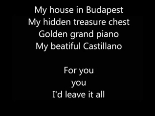 Budapest - George Ezra | Lyrics Video | HD