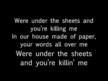 Ellie Goulding - Under The Sheets (lyrics on screen)