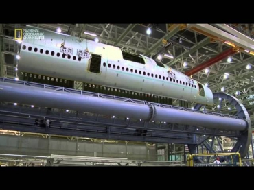 Документальный фильм Мегазаводы  Самолет Boing 747 2014 HD смотреть онлайн