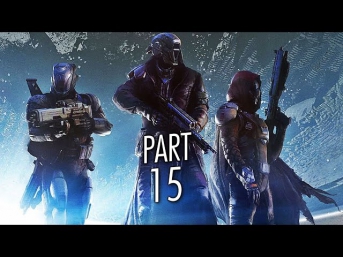 Destiny Gameplay Walkthrough Part 15 - Scourge of Winter - Mission 15 (PS4)