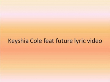 keyshia Cole feat Future Love Letter lyric video
