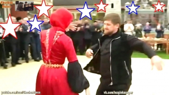 Чеченская Лезгинка Рамзан Кадыров Танцует от Души. Лезгинка 2016