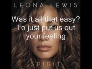 Leona Lewis-Better in Time w/lyrics