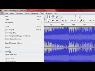 How To Convert An Audacity File Into .MP3 Using LAME
