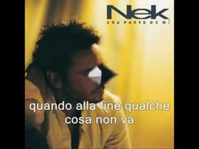 Nek - La vida es (la vita e) lyrics