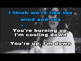 Lana Del Rey - Brooklyn Baby Karaoke Instrumental Lyrics