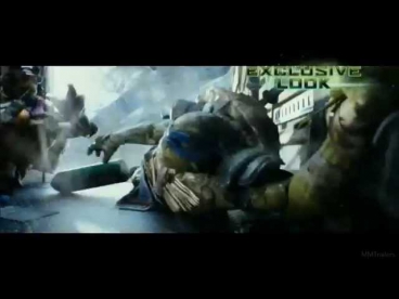 Фрагмент из фильма Черепашки-Ниндзя (2014)(Teenage Mutant Ninja Turtles)