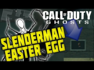 SLENDER-MAN EASTER EGG IN CALL OF DUTY GHOSTS!! (WHITEOUT SLENDERMAN EASTER EGG)