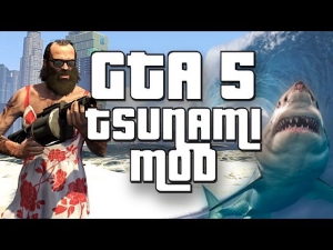 GTA 5 - Tsunami Mod, The Pretty Mermaid