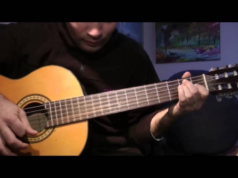 Испанское фламенко,на гитаре,полный урок.выучите за полчаса