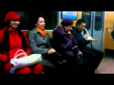Прикол в Ташкентском метро! Funny prank in Subway in Tashkent