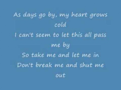 Papa Roach - Take me Lyrics