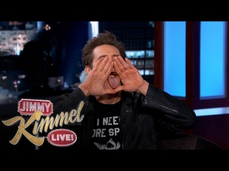 Jim Carrey's Secret Hand Signal