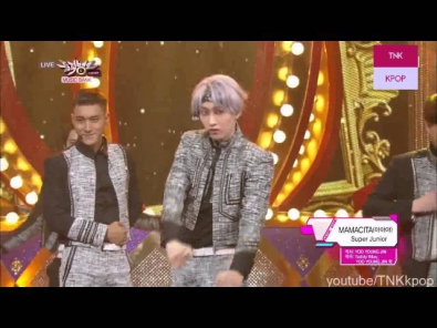 [Live HD 720p] 140829 Super Junior - Shirt + MAMACITA @ Music Bank
