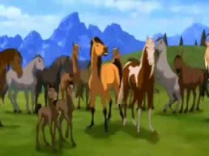 Ускакала в поле молодая лошадь от VIP-ZmeYa