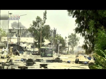 Сирия война. Операция в Аль Кабуне  Часть 8.5  Автовокзал. Огневое противостояние.