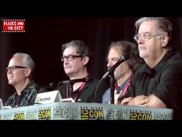 The Simpsons Season 26 & Family Guy Crossover Comic Con Panel