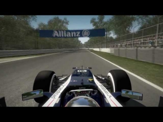 Formula 1 2012  Demo Williams Renault Race First Minutes...
