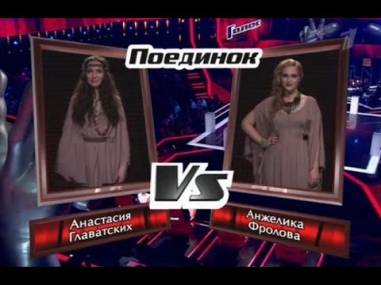 Анастасия Главатских и Анжелика Фролова 