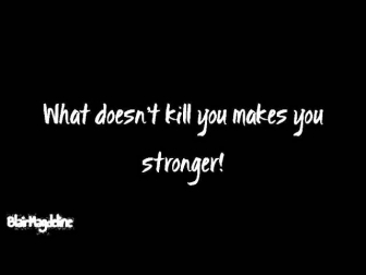 Kelly Clarkson - Stronger (What Doesn't Kill You) (Lyrics on Screen)