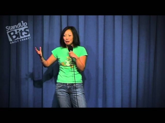 Amy Anderson Jokes about Being an Asian Girl and Asian Comedy - Stand Up Comedy