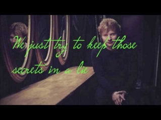 Ed Sheeran- Friends (Lyrics)