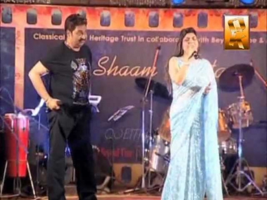 Kumar Sanu & Alka Yagnik Yeh Shaam Mastani (Live at Marriott Hotel Islamabad) 20th October 2011