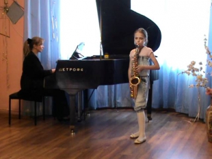 Лида Вишкарёва  - саксофон №1 конкурса