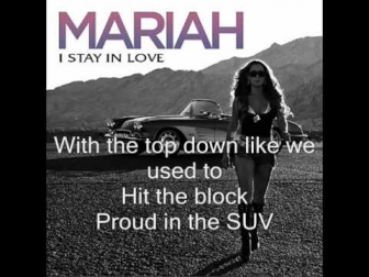 Mariah carey - I Stay in love w/lyrics