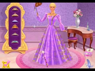 Игра Барби / Barbie™ Принцесса Рапунцель. Корона принца и  королевский бал .