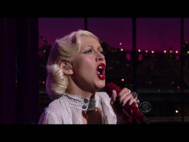 Christina Aguilera - You Lost Me (Live on David Letterman 06.09.10) HD