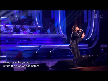 Дима Билан - Never Let you go [HD] (+Текст) (Юбилейный концерт Димы Билана 30 лет)