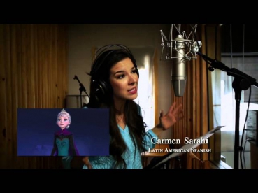 FROZEN - Let It Go Multilanguage Clip in Studio | Meerdere talen Disney Official HD 1080p