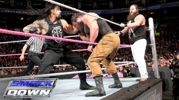 Roman Reigns & Randy Orton vs. Bray Wyatt & Braun Strowman: SmackDown, Oct. 8, 2015