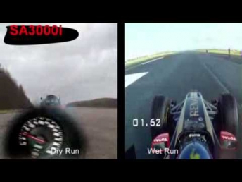 Bugatti  vs болид Формула 1