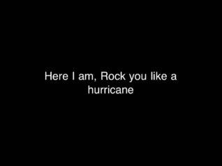 Rock You Like A Hurricane - Scorpions (Lyrics)