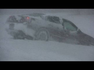 Video Clip of Blizzard & Auto Accidents on 12/13/10 video film footage how to on youtube