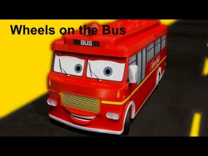 Muffin Songs - Wheels On The Bus | nursery rhymes & children songs with lyrics