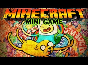 Время приключений/Adventure time в Майнкрафт: Мини игры [Финн и Джейк] 1 ЧАСТЬ!