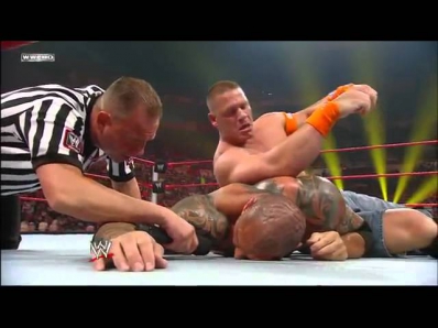 John Cena vs Batista WWE Championship I Quit Match Over the Limit 2010